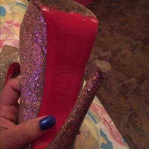 Christian Louboutin Glass Slippers