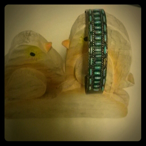 Vintage turquoise bangle