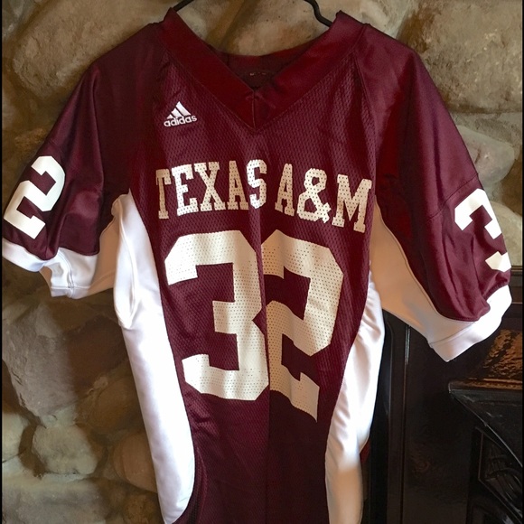 Adidas Tops - Adidas Texas A&M football jersey size L