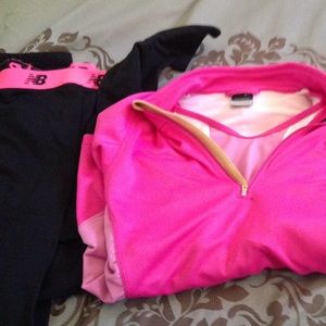 Nike sketcher, shirt and NB leggings