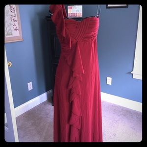 Crimson Formal Gown