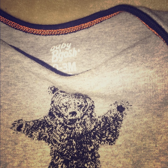 Baby boy "Bear Hug" onesie