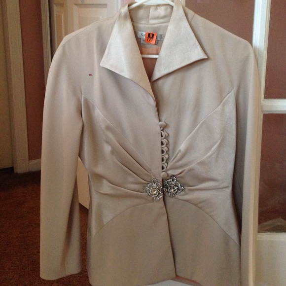 Dress jacket with skirt