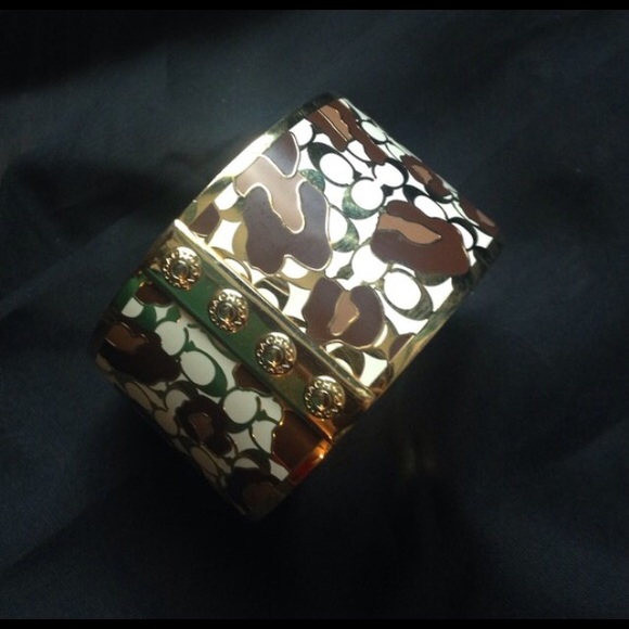 Leopard Coach Bangle