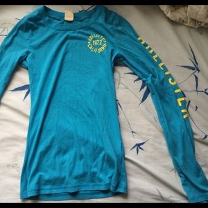 Cute Blue hollister long sleeve
