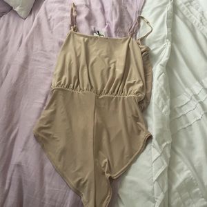 Boohoo Tops - Champagne body suit Boohoo Tops - Champagne body suit