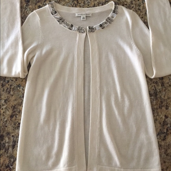 Cream banana republic cardigan