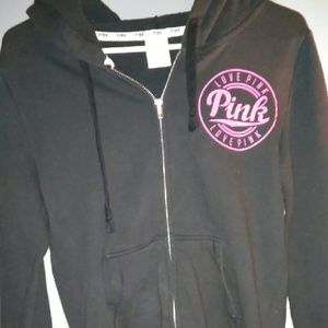 NWOT black and pink vs hoodie