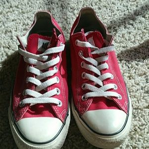 Red Converse All Stars