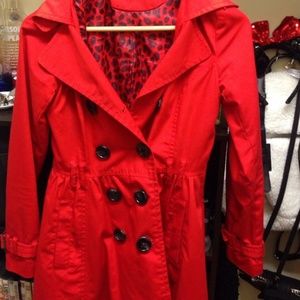 H&m red coat