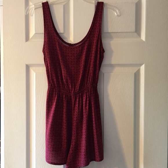 Hollister Red Romper