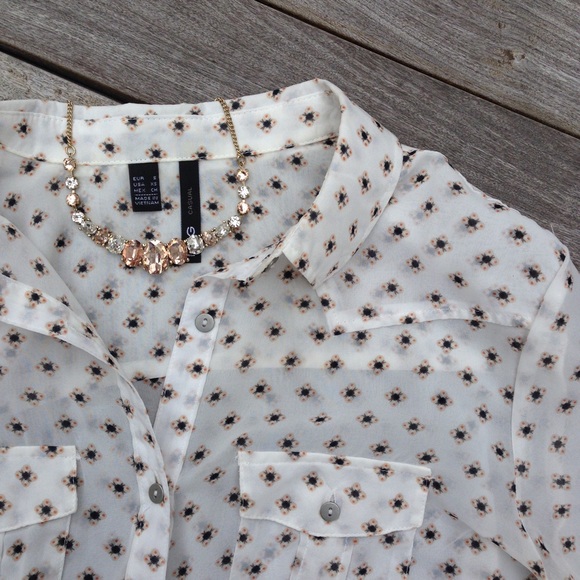 *FINAL* MNG Mango Blouse - Picture 4 of 4