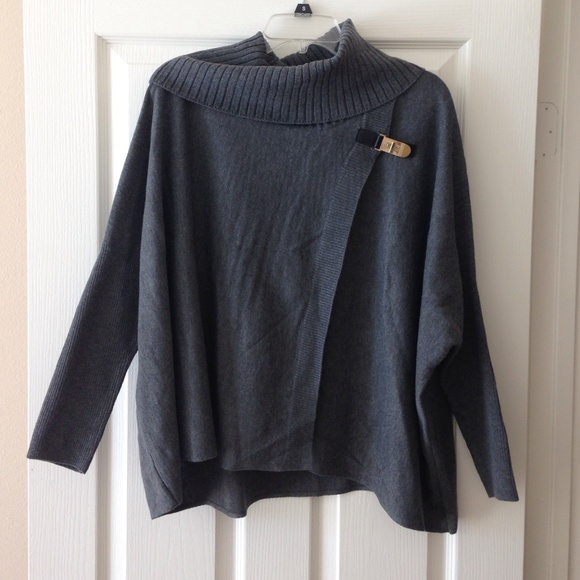 calvin klein cape sweater