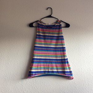 Comme des Garcons rainbow tank