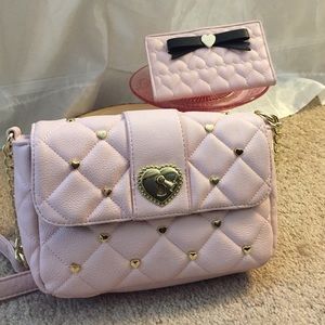 Betsy Johnson purse and wallet