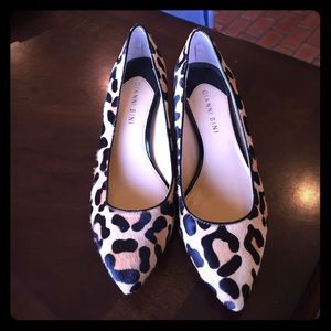 Gianni bini leopard shoes