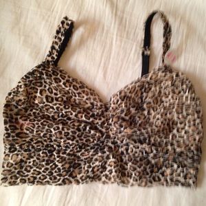 Cheetah print PINK (S) bralette