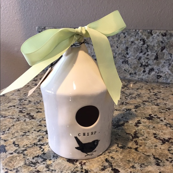 Rae Dunn birdhouse