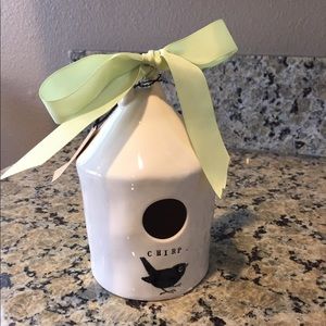 Rae Dunn birdhouse