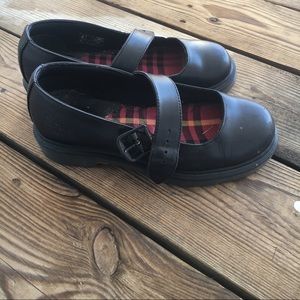 Black Dr Marten Mary Janes