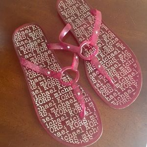 Michael Kors jelly sandals