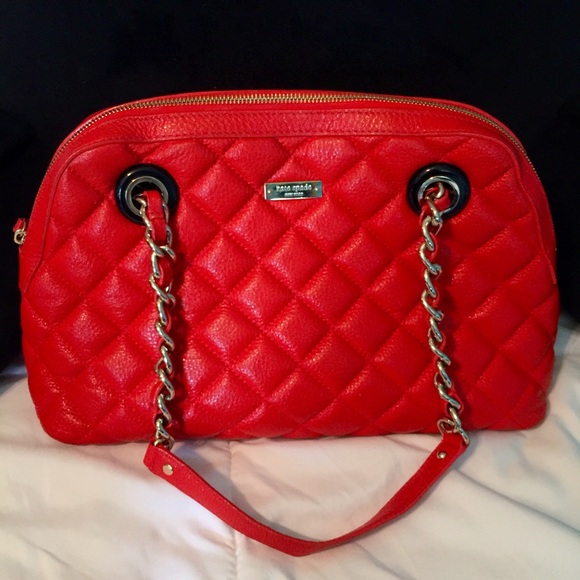 ❤️ Red Kate Spade Georgina Handbag ❤️