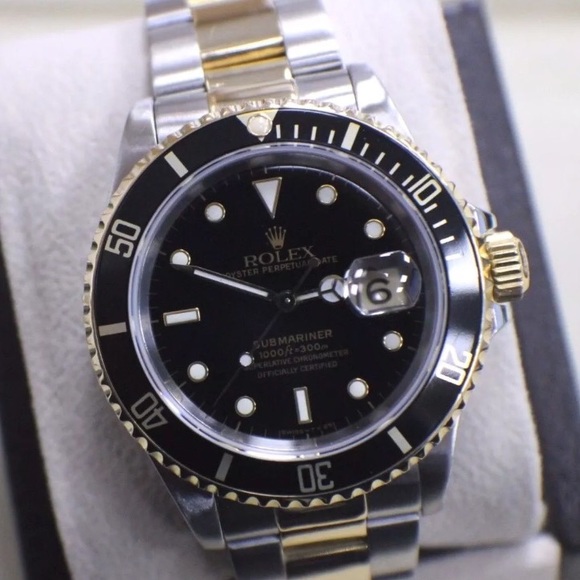 Rolex Submariner 18K Yellow & Gold