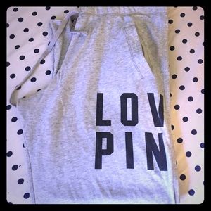 PINK boyfriend sweats