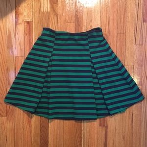 F21 Stripped Skater Skirt!