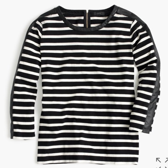 J. Crew cute 3/4 sleeve top