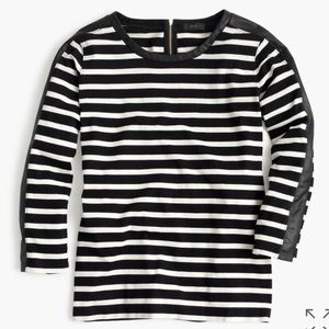 J. Crew cute 3/4 sleeve top