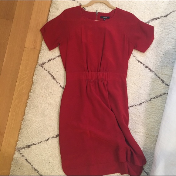 Madewell dress silk dress