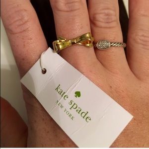 NWT Kate Spade bow ring