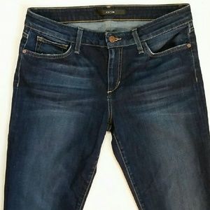 Joe's jeans ZOEY slim fit mini boot dark jeans 30