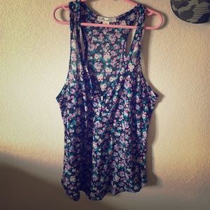 Floral tank top