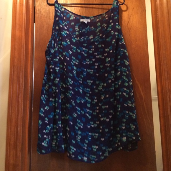 3x sheer Old Navy tunic tank top