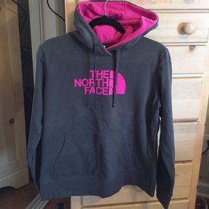 North Face sweatshirt