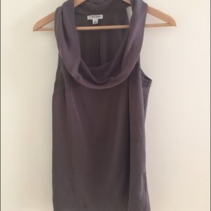 Silky purple CK blouse