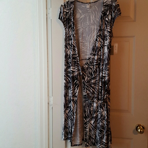 Wrap dress.