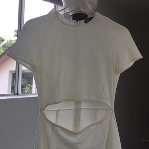 open white nasty gal dress