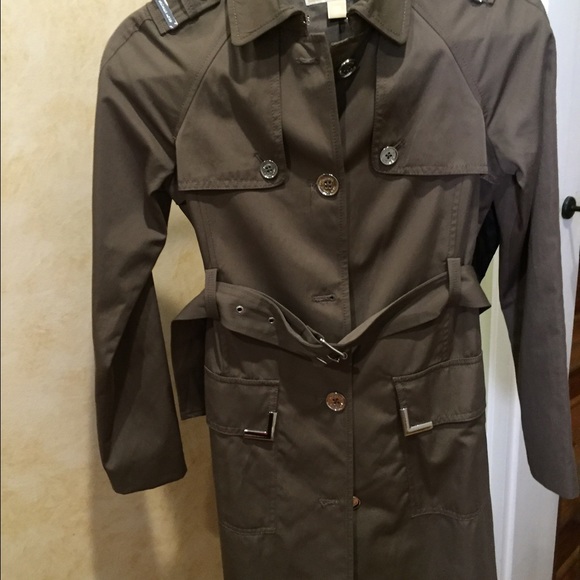 Michael Kors brown  XS trench coat