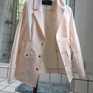 Nasty Gal Cream Blazer