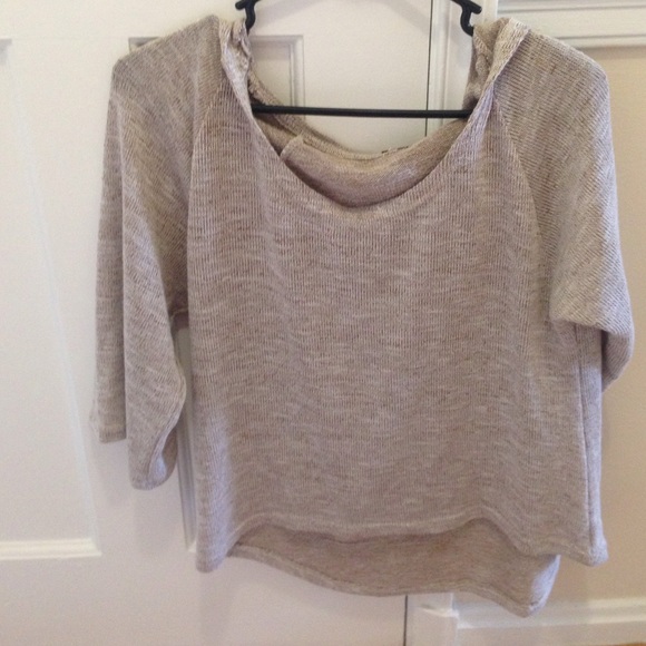 Lightweight sweater hoodie