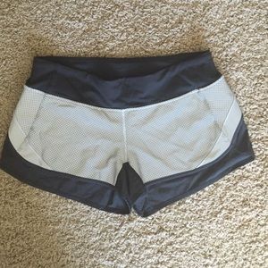 Lululemon speed shorts