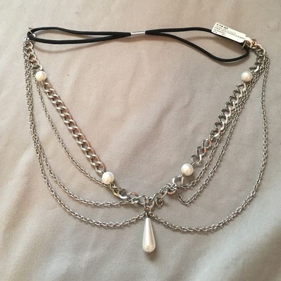 Francescas pearl head band