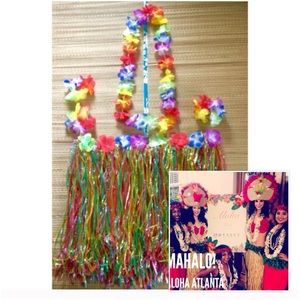 🌟 Brand New 6 Piece Island Luau Hula Set