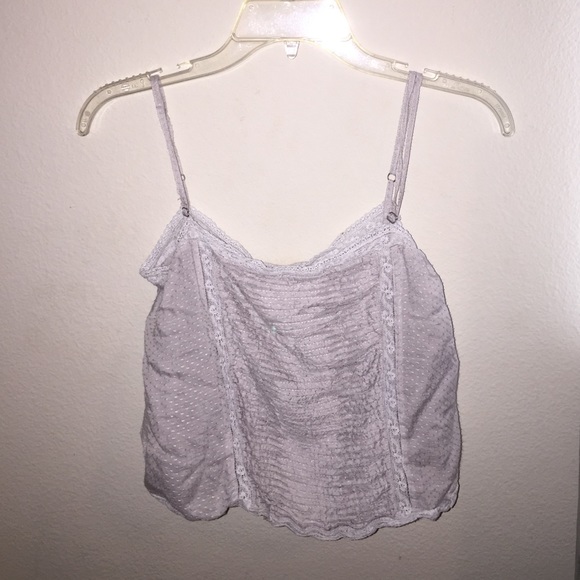 NEVER WORN RARE ZARA CROPPED FLOWY TANK 💖