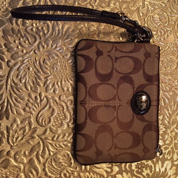 Coach wristlet.