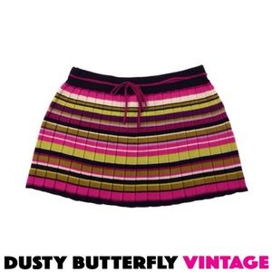 MISSONI MINI SKIRT Pleated STRIPED | NEW