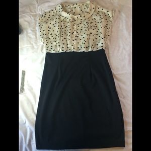 XXI Dalmatian Pattern Dress